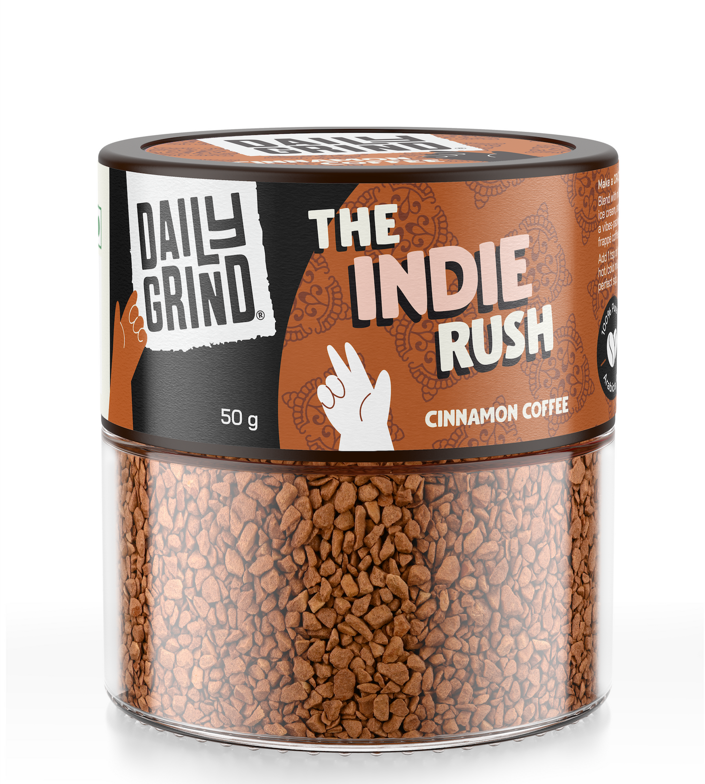 The Indie Rush Cinnamon Coffee | 50g Jar