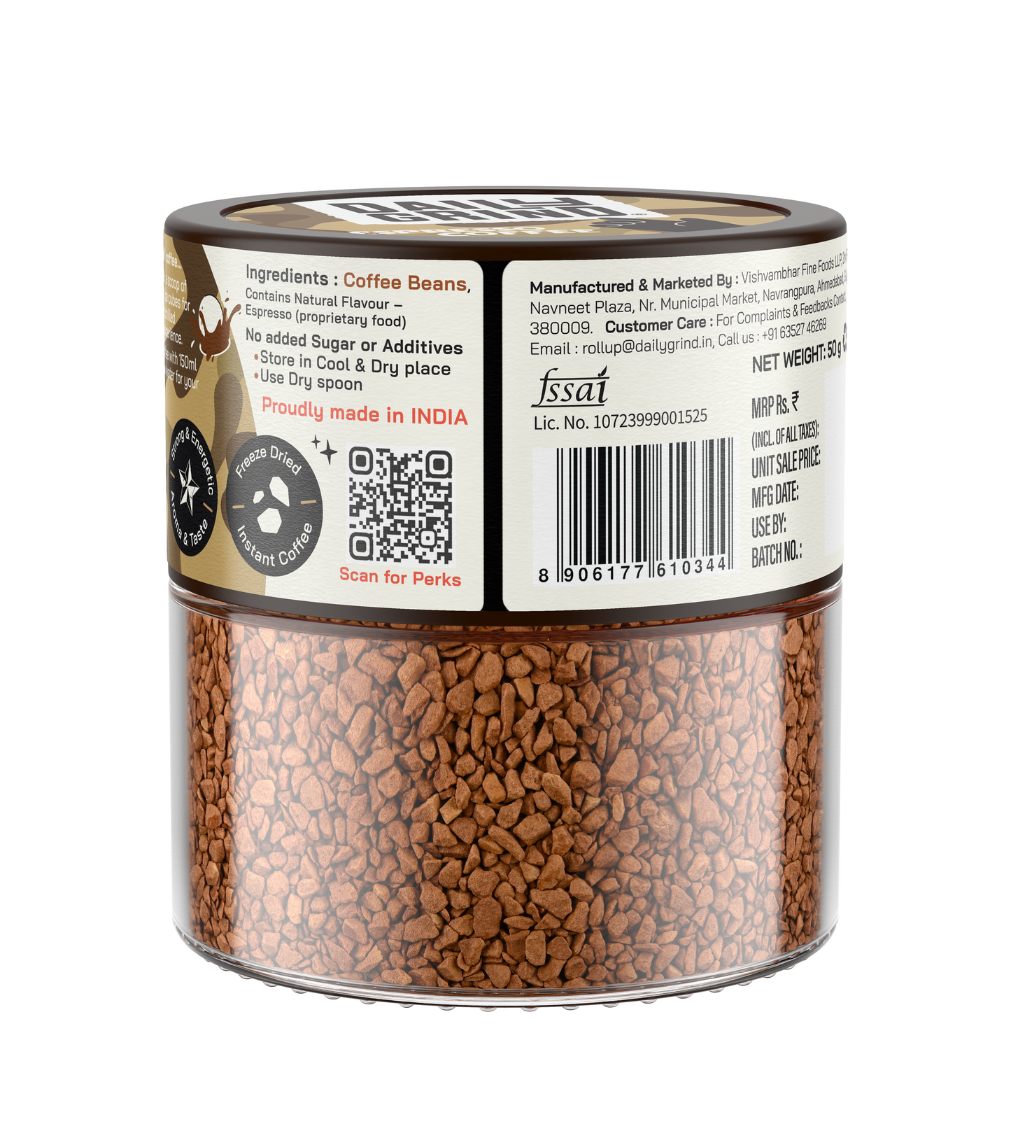The Dark Mission Espresso Coffee | 50g Jar