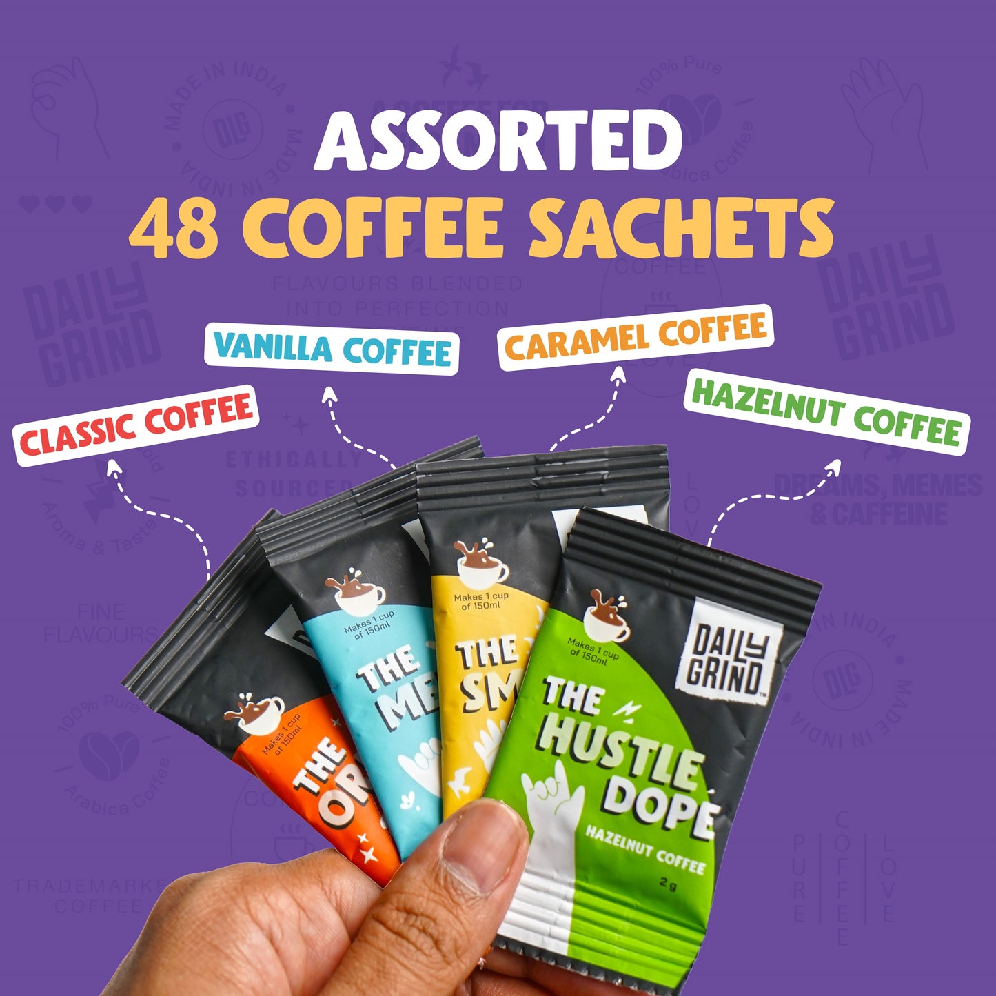 Daily Grind The Discovery Sip-Sink Assorted 48 Sachets Pack