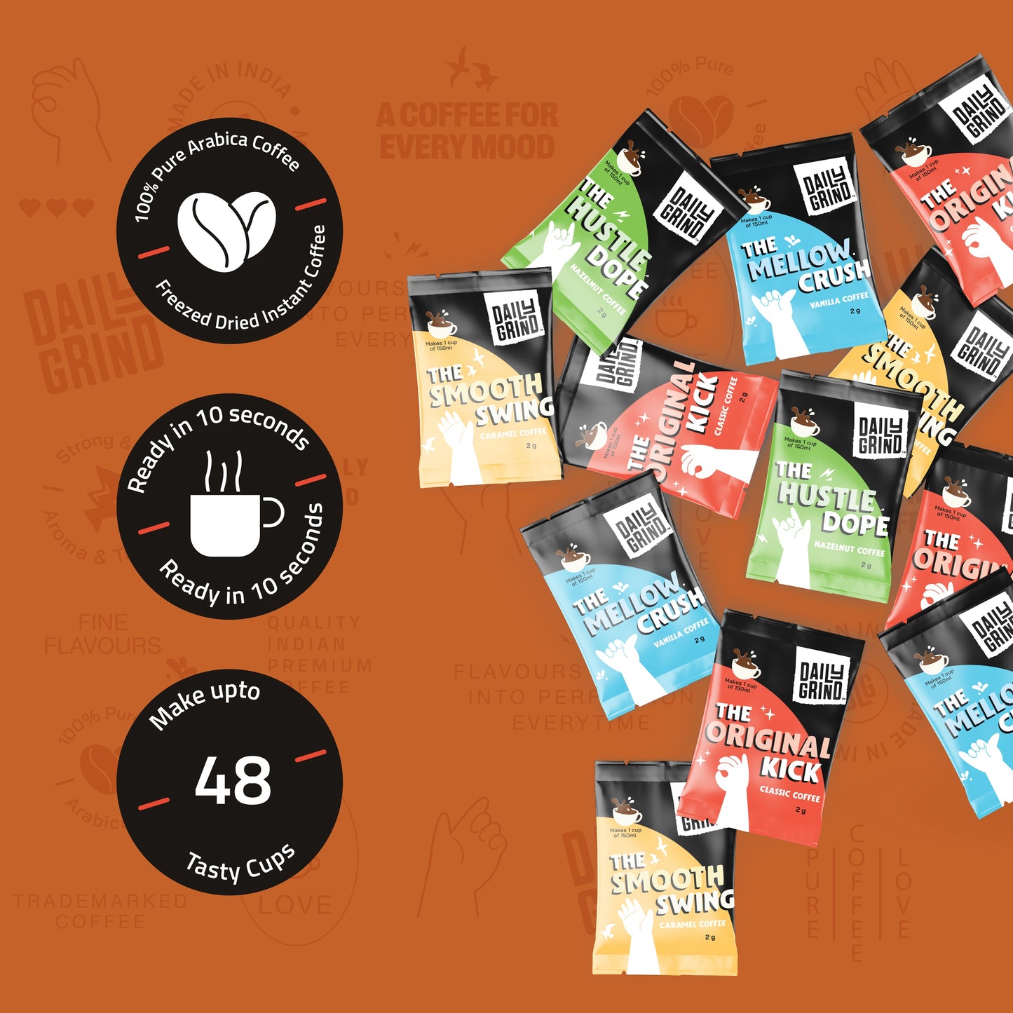Daily Grind The Discovery Sip-Sink Assorted 48 Sachets Pack