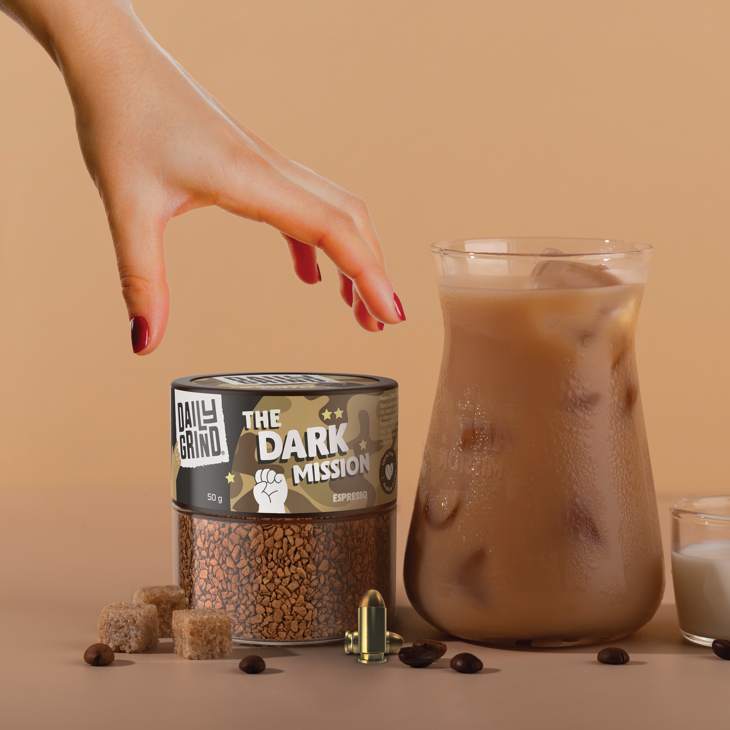 The Dark Mission Espresso Coffee | 50g Jar
