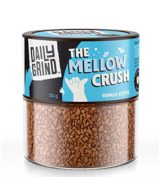The Mellow Crush Vanilla Instant Coffee | 50g Jar