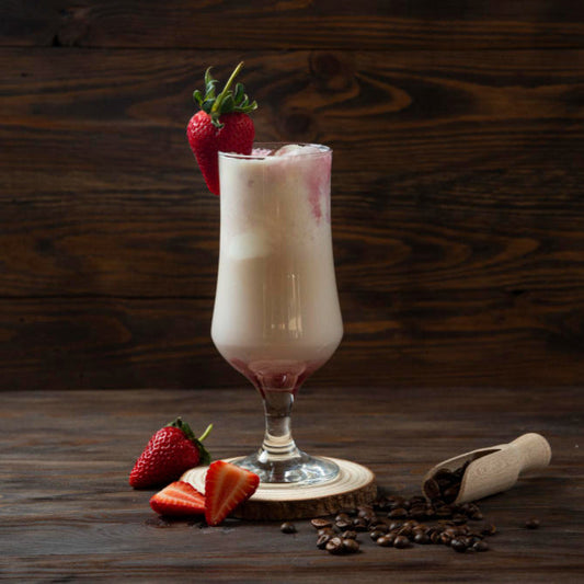 Iced Strawberry Latte
