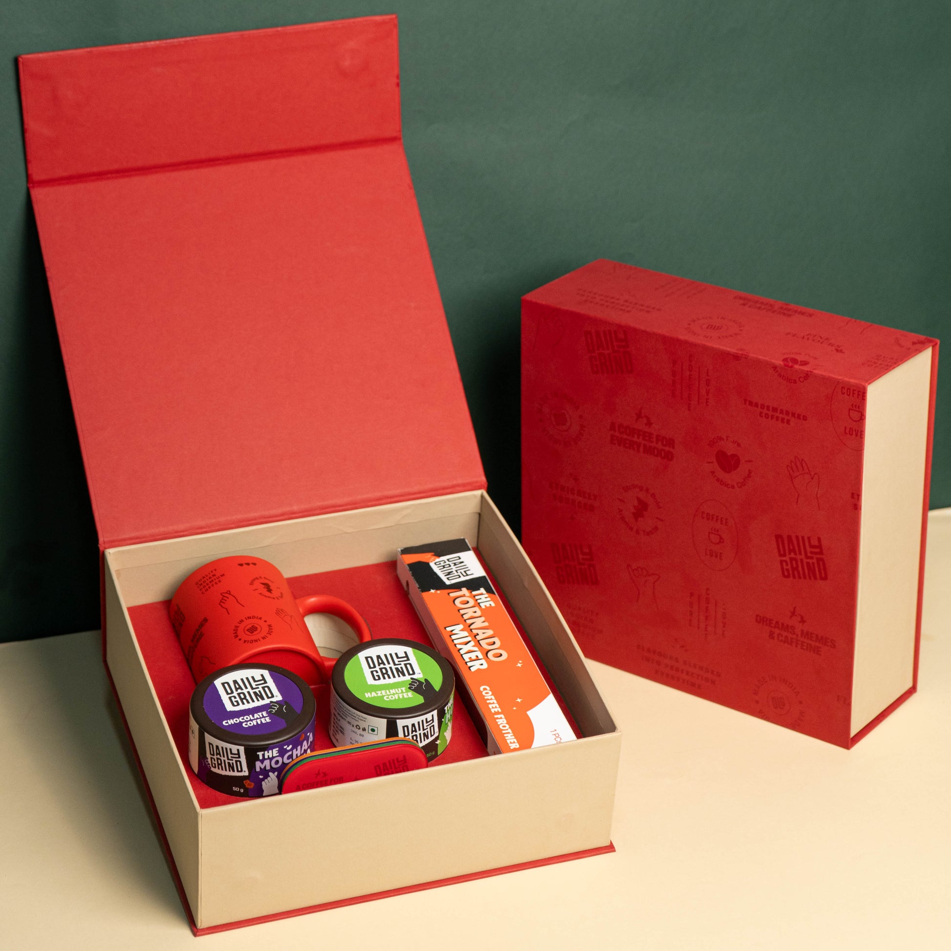 Box view of Coffee gift set