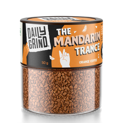 Focused Front of Orange Coffee